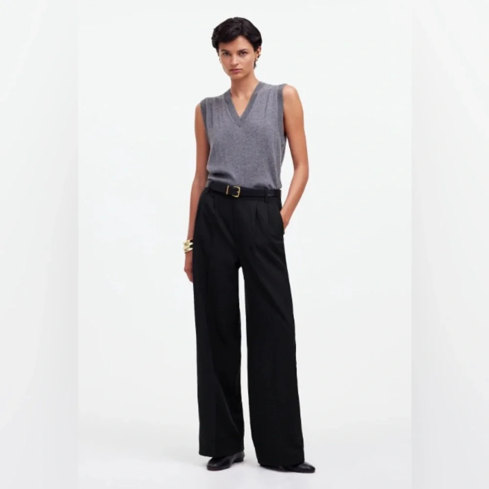 Madewell The Petite Harlow Wide Leg Pant - Picture 2 of 11